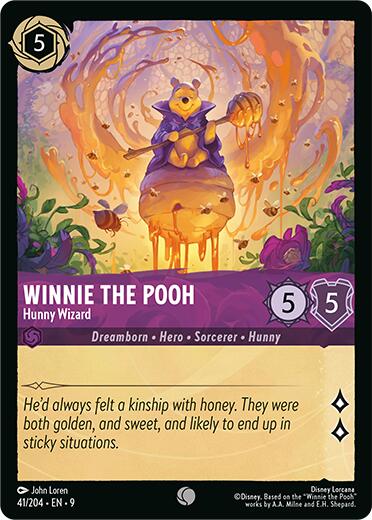 Winnie the Pooh - Hunny Wizard (41/204) [Fabled] | Clutch Gaming