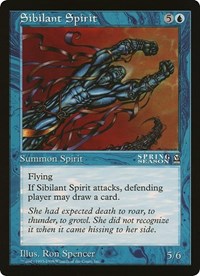 Sibilant Spirit (Oversized) [Oversize Cards] | Clutch Gaming