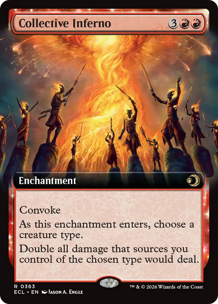 Collective Inferno (Extended Art) [Lorwyn Eclipsed] | Clutch Gaming