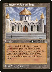 Library of Alexandria (Oversized) [Oversize Cards] | Clutch Gaming