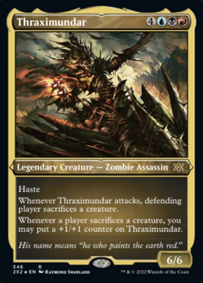 Thraximundar (Foil Etched) [Double Masters 2022] | Clutch Gaming