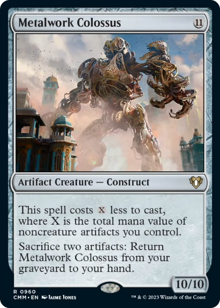 Metalwork Colossus [Commander Masters] | Clutch Gaming