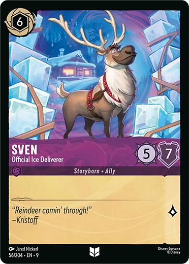 Sven - Official Ice Deliverer (56/204) [Fabled] | Clutch Gaming
