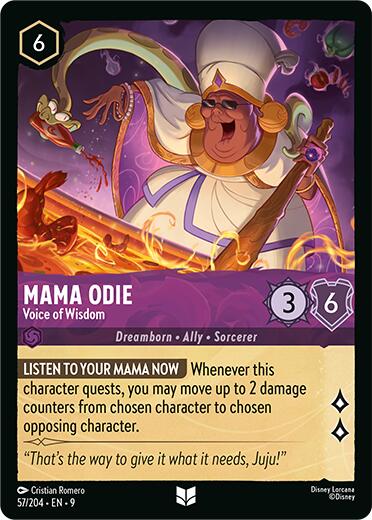 Mama Odie - Voice of Wisdom (57/204) [Fabled] | Clutch Gaming