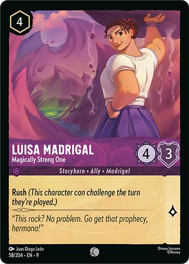 Luisa Madrigal - Magically Strong One (58/204) [Fabled] | Clutch Gaming