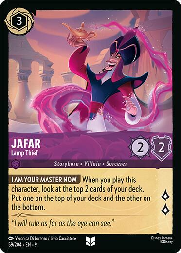 Jafar - Lamp Thief (59/204) [Fabled] | Clutch Gaming