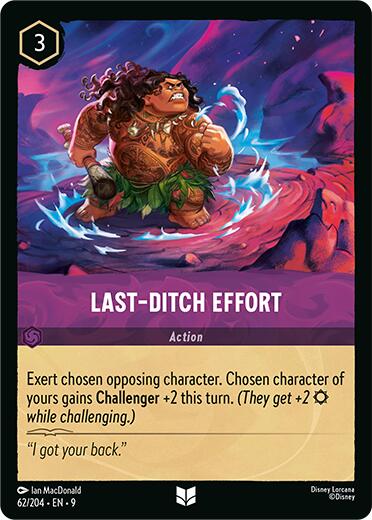 Last-Ditch Effort (62/204) [Fabled] | Clutch Gaming