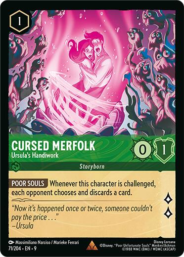 Cursed Merfolk - Ursula's Handiwork (71/204) [Fabled] | Clutch Gaming