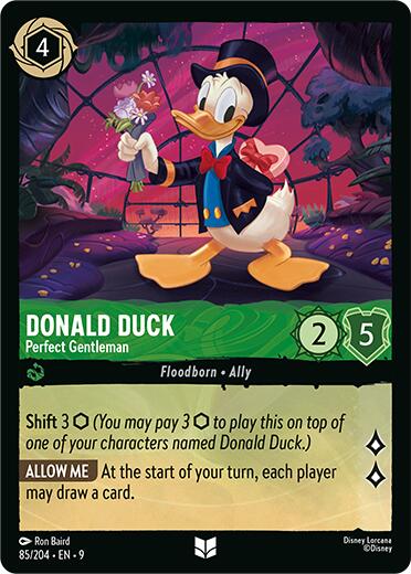 Donald Duck - Perfect Gentleman (85/204) [Fabled] | Clutch Gaming