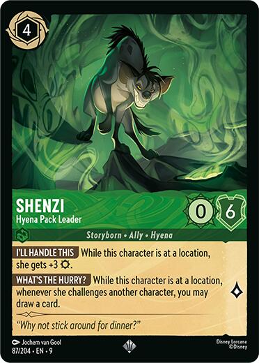 Shenzi - Hyena Pack Leader (87/204) [Fabled] | Clutch Gaming