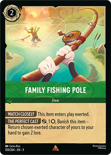 Family Fishing Pole (100/204) [Fabled] | Clutch Gaming