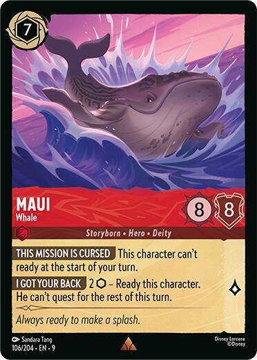 Maui - Whale (106/204) [Fabled] | Clutch Gaming