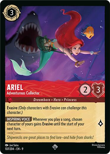 Ariel - Adventurous Collector (107/204) [Fabled] | Clutch Gaming