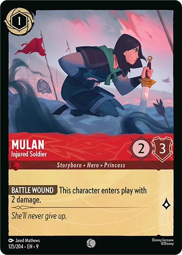 Mulan - Injured Soldier (125/204) [Fabled] | Clutch Gaming