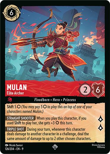 Mulan - Elite Archer (126/204) [Fabled] | Clutch Gaming