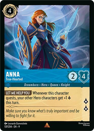 Anna - True-Hearted (137/204) [Fabled] | Clutch Gaming