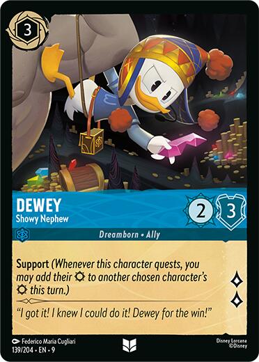 Dewey - Showy Nephew (139/204) [Fabled] | Clutch Gaming