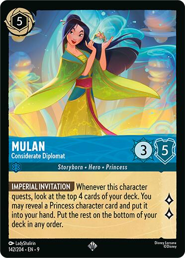 Mulan - Considerate Diplomat (142/204) [Fabled] | Clutch Gaming