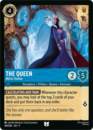 The Queen - Mirror Seeker (149/204) [Fabled] | Clutch Gaming