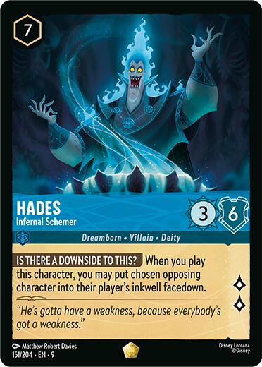 Hades - Infernal Schemer (151/204) [Fabled] | Clutch Gaming
