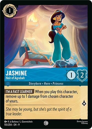 Jasmine - Heir of Agrabah (155/204) [Fabled] | Clutch Gaming