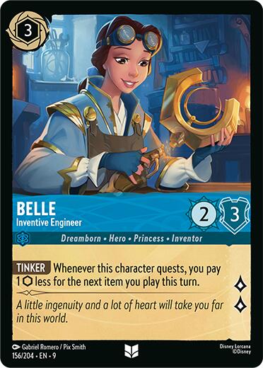 Belle - Inventive Engineer (156/204) [Fabled] | Clutch Gaming