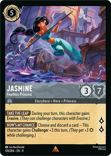 Jasmine - Fearless Princess (178/204) [Fabled] | Clutch Gaming