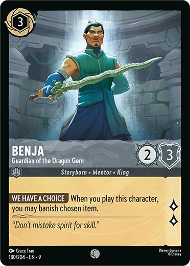 Benja - Guardian of the Dragon Gem (180/204) [Fabled] | Clutch Gaming