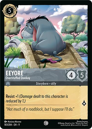 Eeyore - Overstuffed Donkey (183/204) [Fabled] | Clutch Gaming