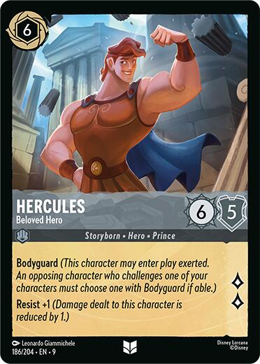 Hercules - Beloved Hero (186/204) [Fabled] | Clutch Gaming
