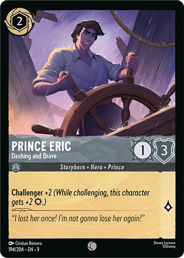 Prince Eric - Dashing and Brave (194/204) [Fabled] | Clutch Gaming