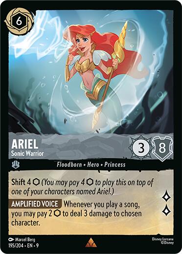 Ariel - Sonic Warrior (195/204) [Fabled] | Clutch Gaming