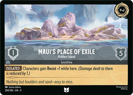 Maui's Place of Exile - Hidden Island (204/204) [Fabled] | Clutch Gaming