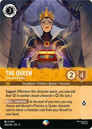 The Queen - Conceited Ruler (Epic) (205/204) [Fabled] | Clutch Gaming