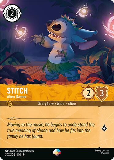 Stitch - Alien Dancer (Epic) (207/204) [Fabled] | Clutch Gaming