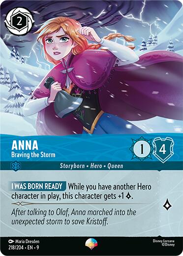 Anna - Braving the Storm (Epic) (218/204) [Fabled] | Clutch Gaming