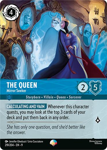 The Queen - Mirror Seeker (Epic) (219/204) [Fabled] | Clutch Gaming