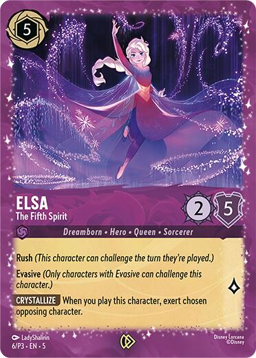 Elsa - The Fifth Spirit (6/P3) [Promo Cards] | Clutch Gaming