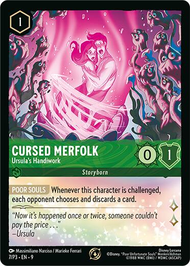 Cursed Merfolk - Ursula's Handiwork (7/P3) [Promo Cards] | Clutch Gaming