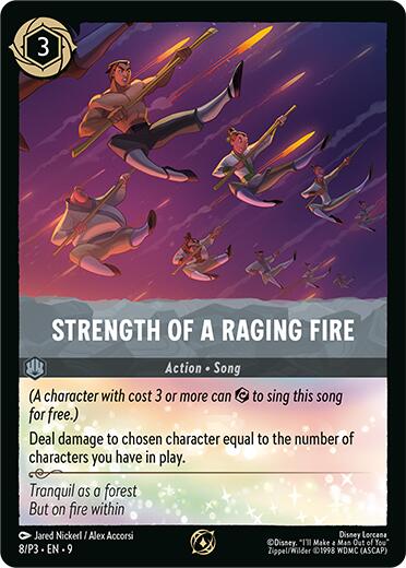 Strength of a Raging Fire (8/P3) [Promo Cards] | Clutch Gaming