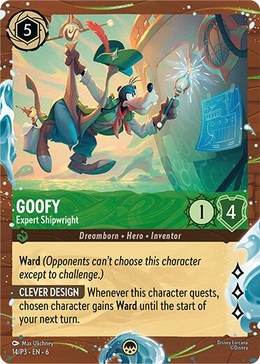 Goofy - Expert Shipwright (Disney Cruise Promo) (14/P3) [Promo Cards] | Clutch Gaming