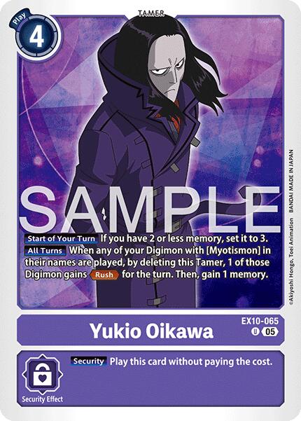 Yukio Oikawa [EX10-065] [Sinister Order] | Clutch Gaming