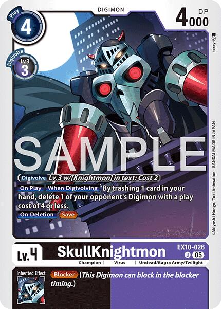 SkullKnightmon [EX10-026] [Sinister Order] | Clutch Gaming