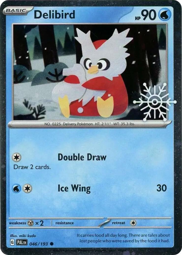 Delibird (046/193) (Holiday Calendar) [Miscellaneous Cards] | Clutch Gaming