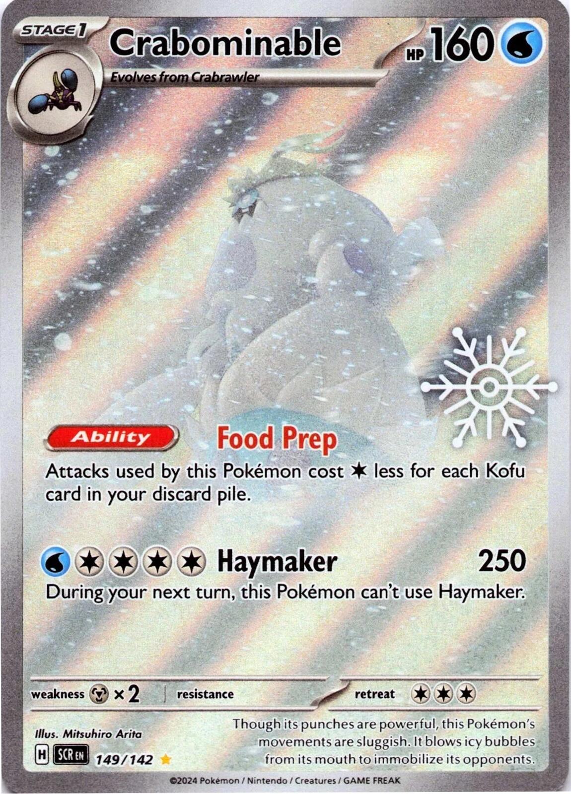 Crabominable (149/142) (Holiday Calendar) [Miscellaneous Cards] | Clutch Gaming