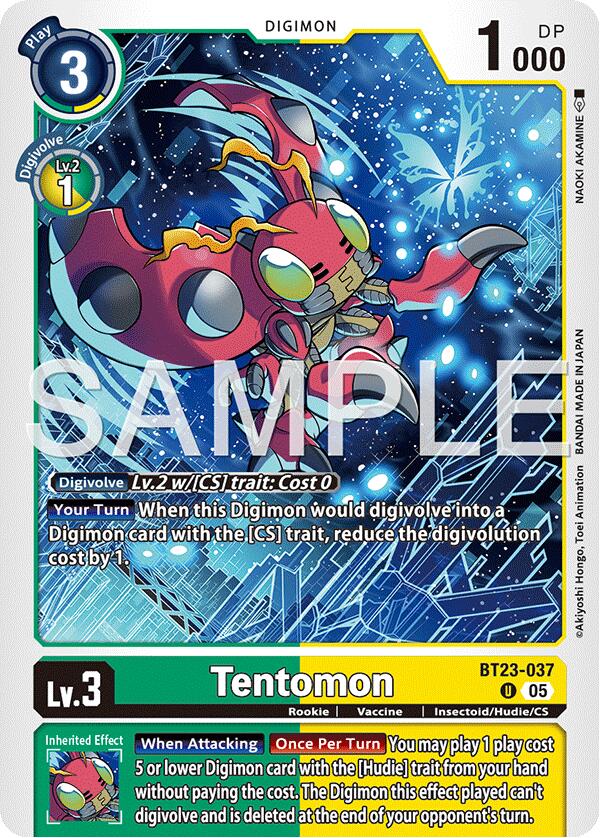 Tentomon [BT23-037] [Hackers' Slumber] | Clutch Gaming