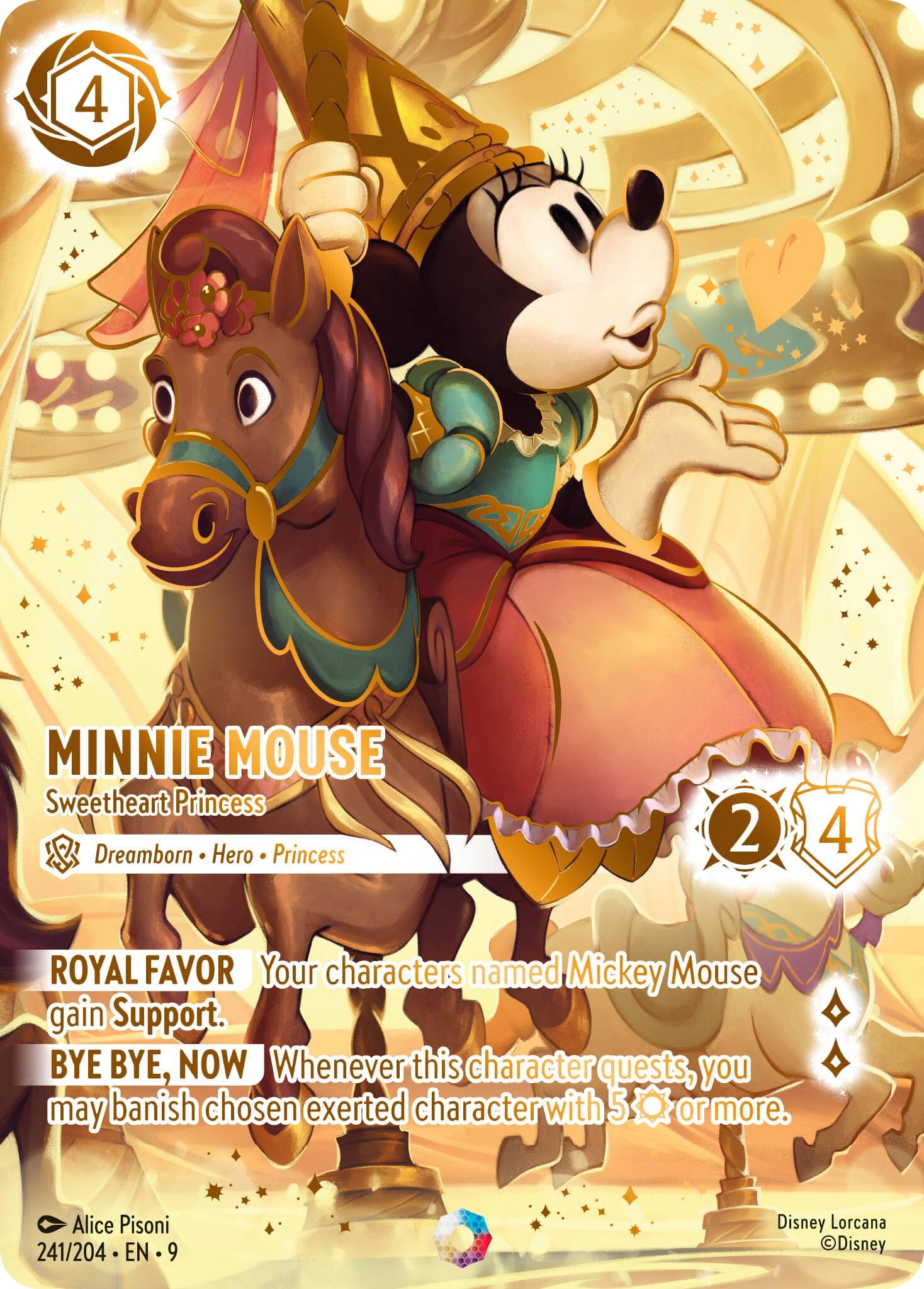 Minnie Mouse - Sweetheart Princess (Iconic) (241/204) [Fabled] | Clutch Gaming