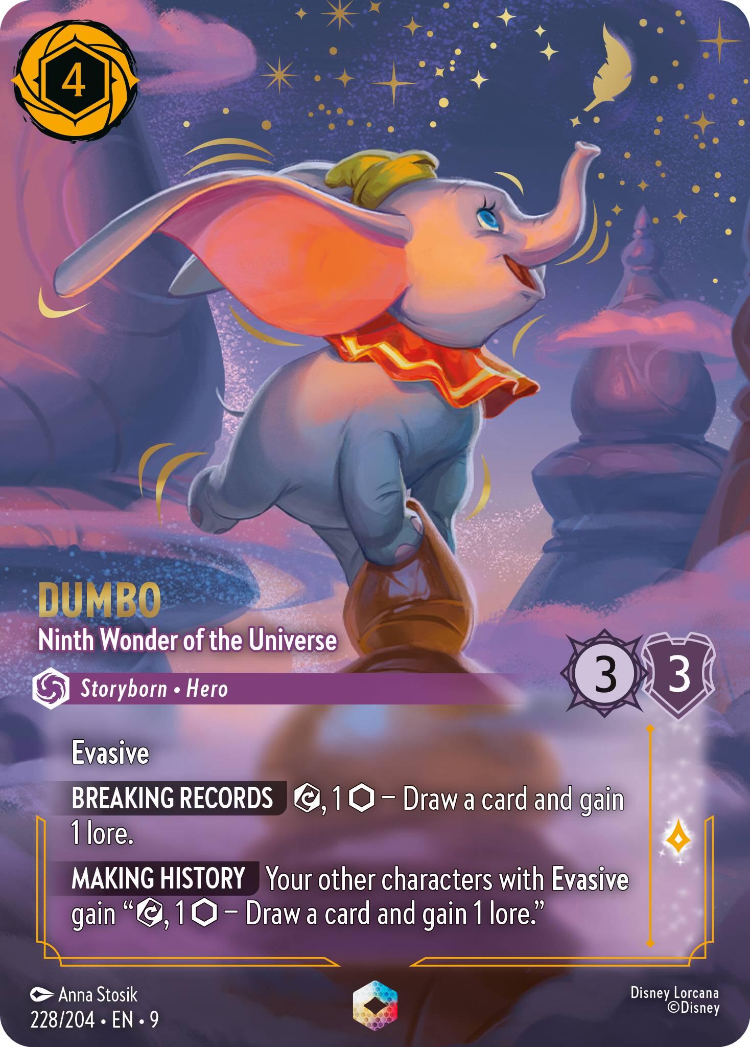 Dumbo - Ninth Wonder of the Universe (Enchanted) (228/204) [Fabled] | Clutch Gaming