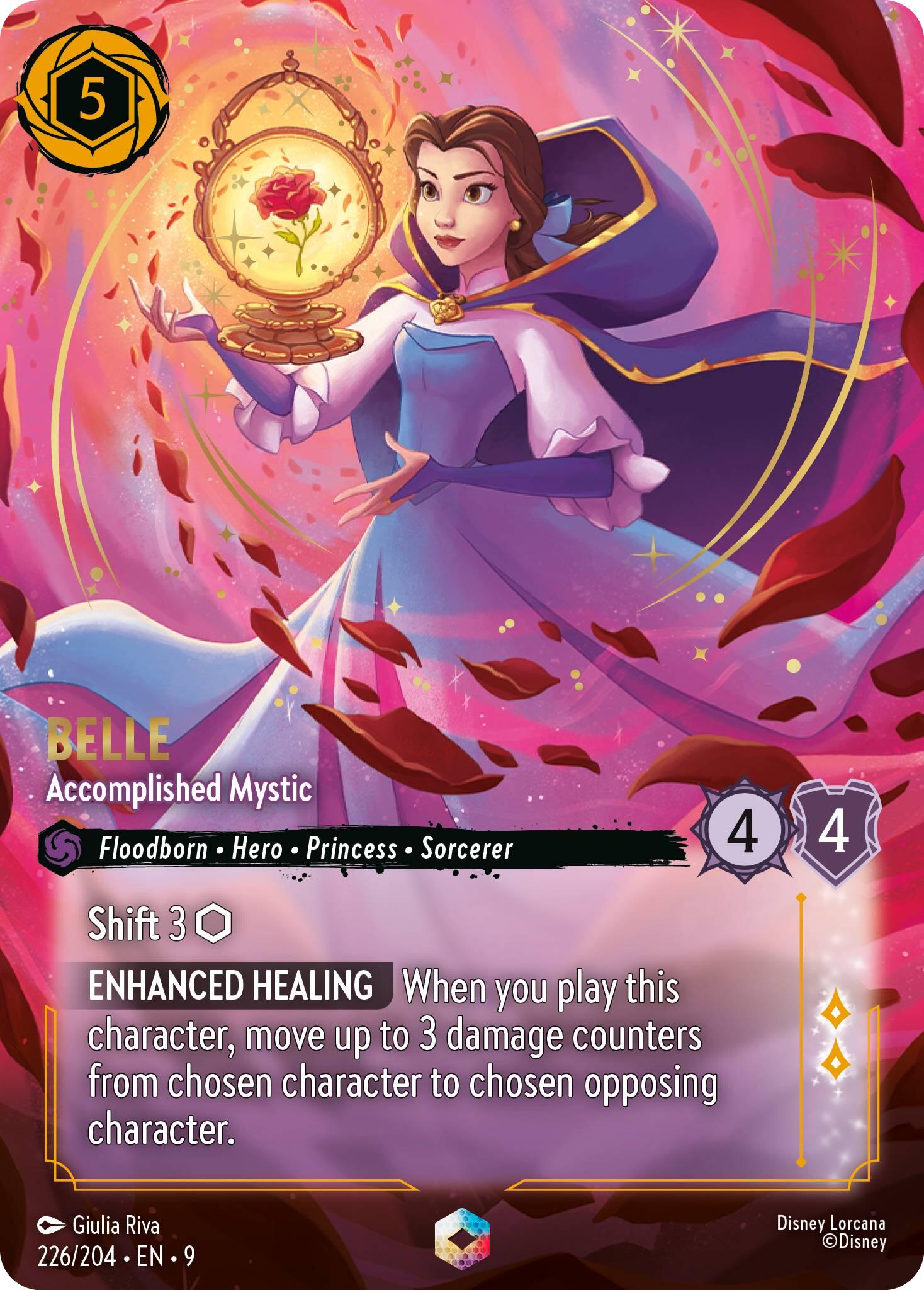 Belle - Accomplished Mystic (Enchanted) (226/204) [Fabled] | Clutch Gaming
