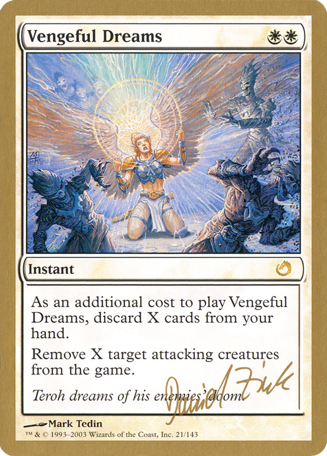 Vengeful Dreams (Daniel Zink) [World Championship Decks 2003] | Clutch Gaming